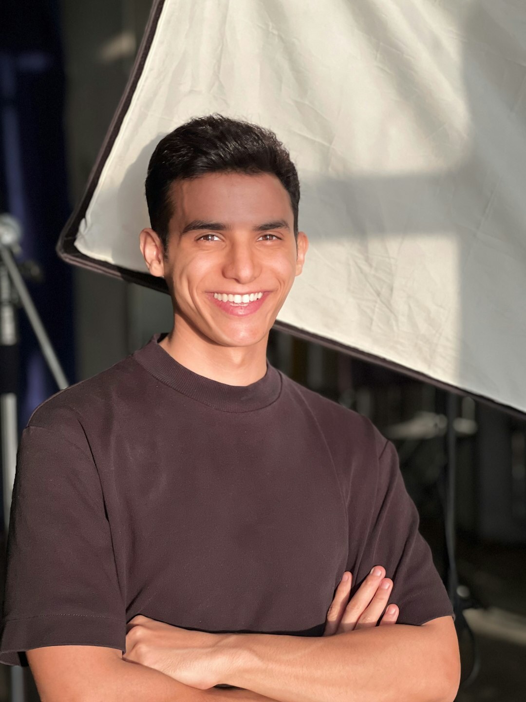 Portrait of male event organizer with friendly smile
